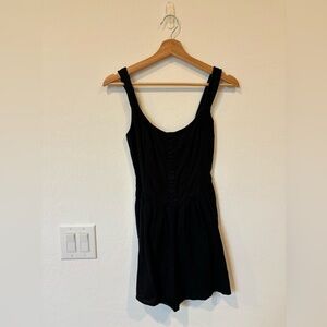 Elegant Black Romper